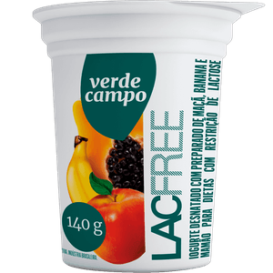 IOGURTE VERDE CAMPO LACFREE 140G SALADA